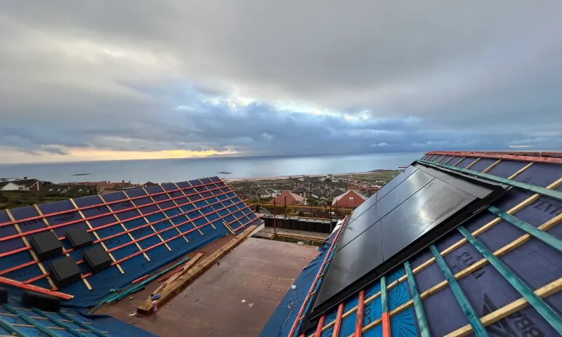 In Roof Solar PV installation