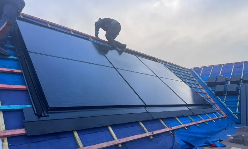 Solar PV installation